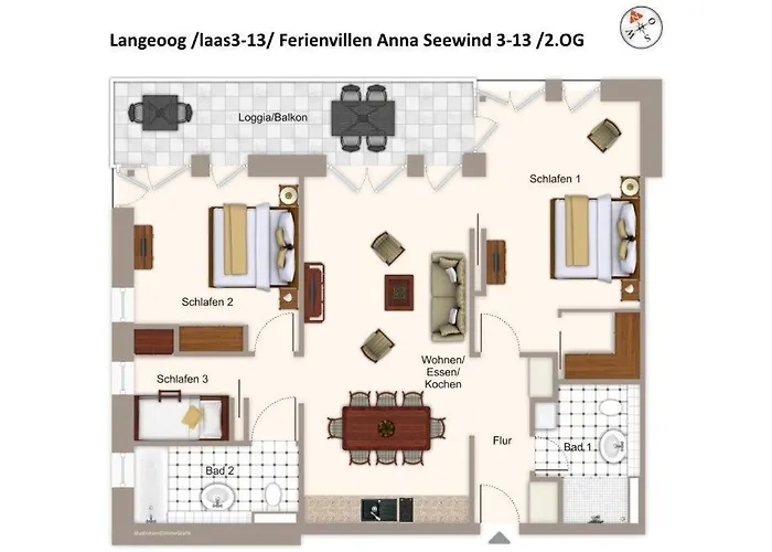 Apartmentvilla Anna Apartmentvilla Anna 3-13 公寓